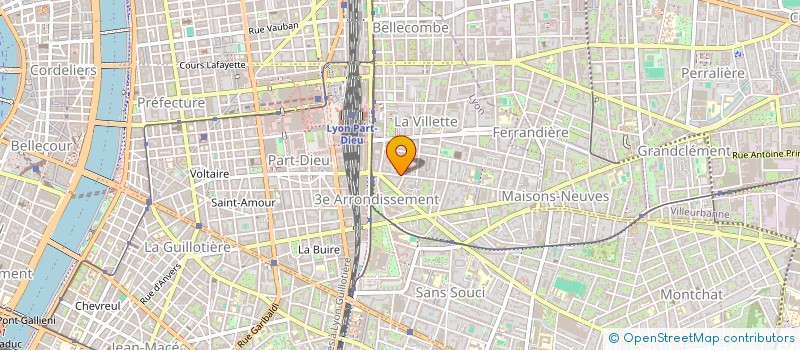 localisation de l'entreprise SCI DOLCE VITA  CALUIRE-ET-CUIRE