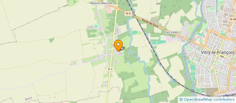 localisation de l'entreprise SCI DOLCE VITA  COUVROT