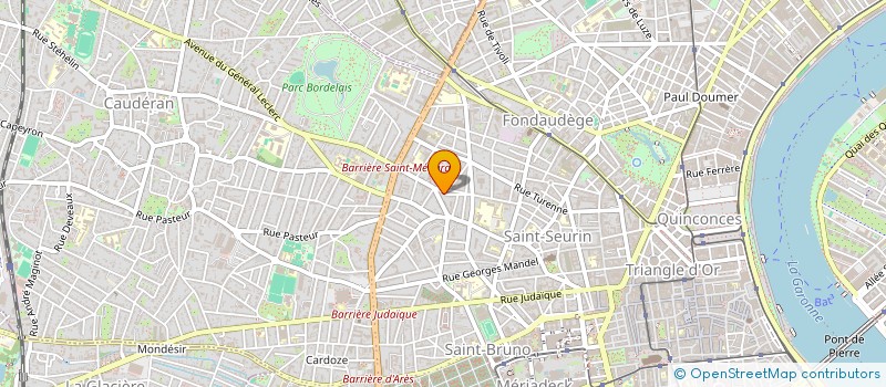 localisation de l'entreprise SCI DOLCE VITAL  BORDEAUX