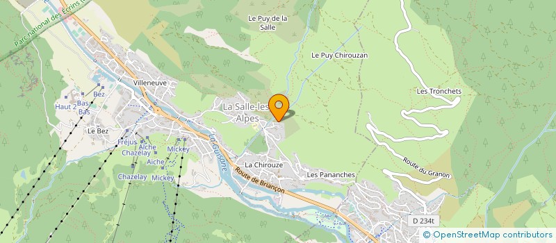 localisation de l'entreprise SCI DOLCEVITA  LA SALLE