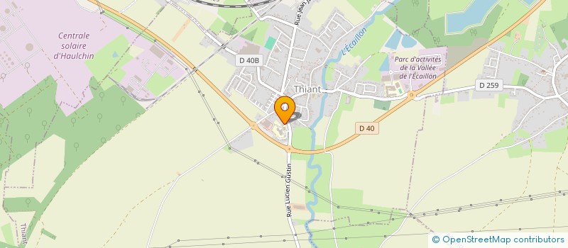 localisation de l'entreprise SCI DOLCEVITA LDFM  THIANT