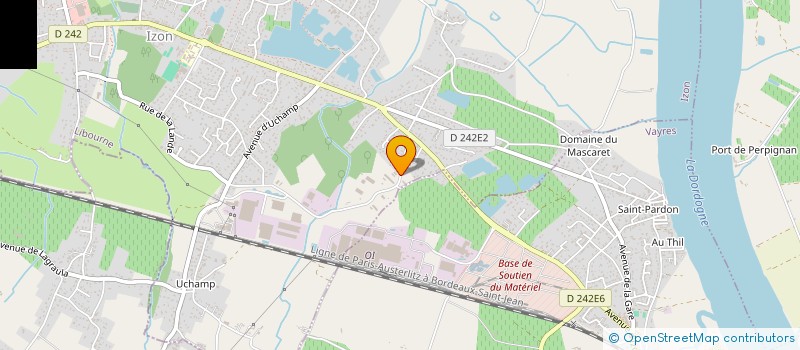 localisation de l'entreprise SCI DOLCYLLEN  IZON