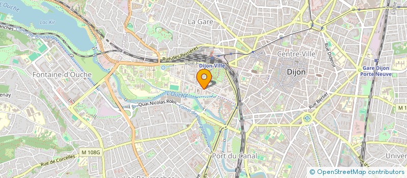 localisation de l'entreprise SCI DOLENE à DIJON