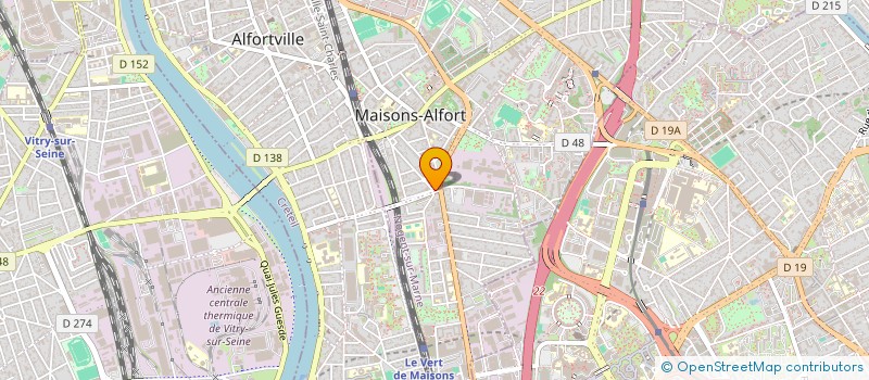 localisation de l'entreprise SCI DOLET ALOUETTES à MAISONS-ALFORT