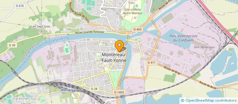 localisation de l'entreprise SCI DOLHEM à MONTEREAU-FAULT-YONNE