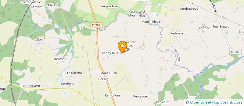 localisation de l'entreprise SCI DOLIA  BRECH