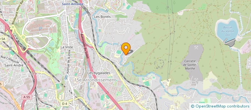 localisation de l'entreprise SCI DOLIJEIN à MARSEILLE