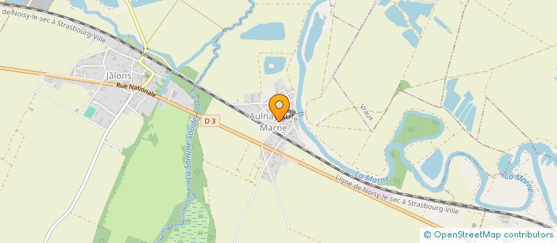 localisation de l'entreprise SCI DOLIMIEL  AULNAY-SUR-MARNE