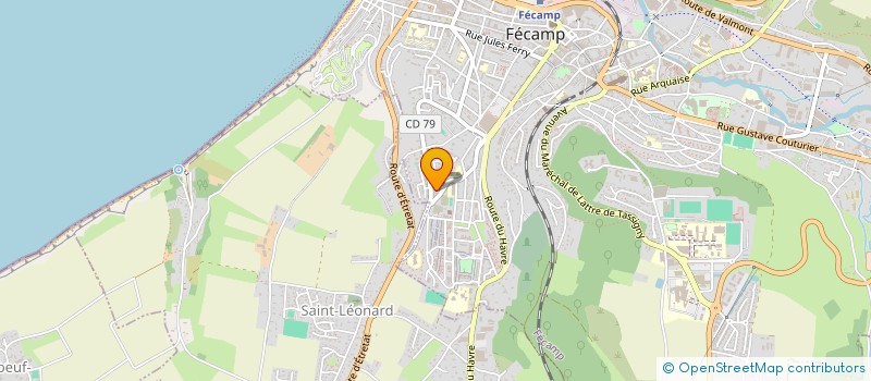 localisation de l'entreprise SCI DOLIVEN  FECAMP