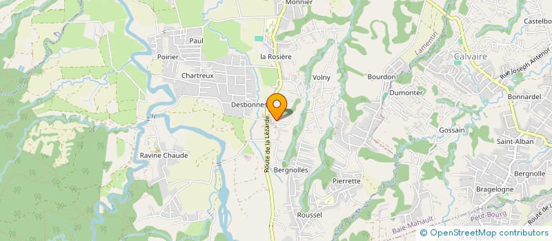 localisation de l'entreprise SCI DOLLIN ET CONSORTS  LAMENTIN