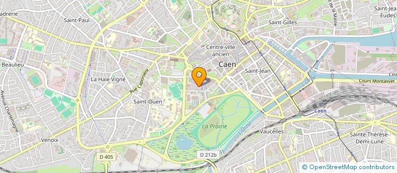 localisation de l'entreprise SCI DOLLY à CAEN
