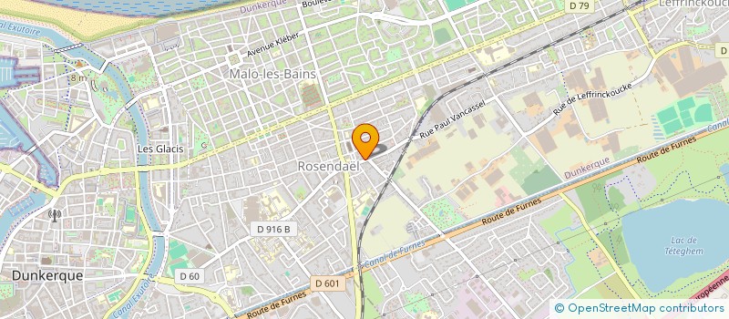 localisation de l'entreprise SCI DOLLY à DUNKERQUE