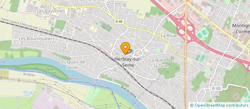 localisation de l'entreprise SCI DOLM  HERBLAY-SUR-SEINE