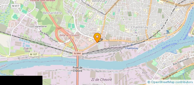 localisation de l'entreprise SCI DOLO  NANTES