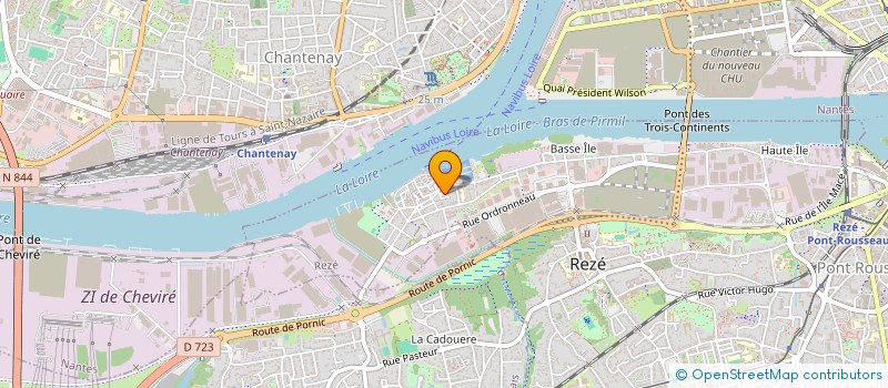 localisation de l'entreprise SCI DOLOZIC  REZE