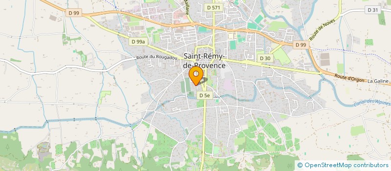 localisation de l'entreprise SCI DOLPHIN  ST REMY DE PROVENCE