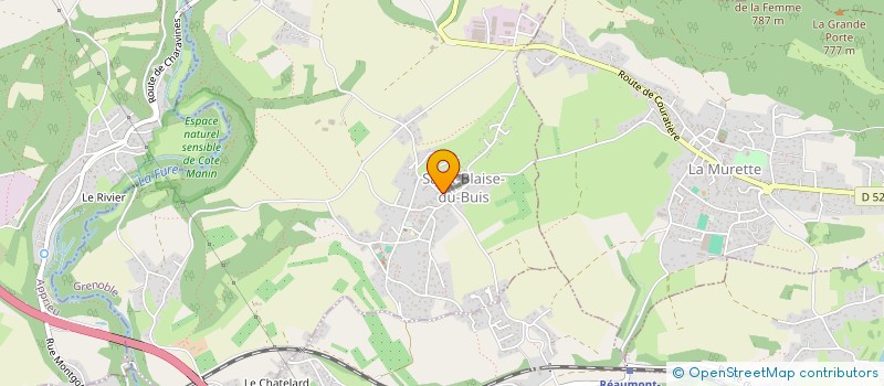 localisation de l'entreprise SCI DOLSHA  SAINT-BLAISE-DU-BUIS