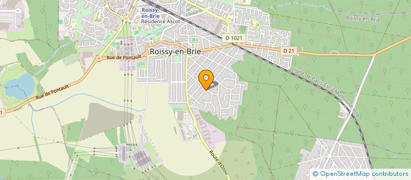 localisation de l'entreprise SCI DOLUS  ROISSY-EN-BRIE