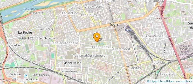 localisation de l'entreprise SCI DOLVE  TOURS