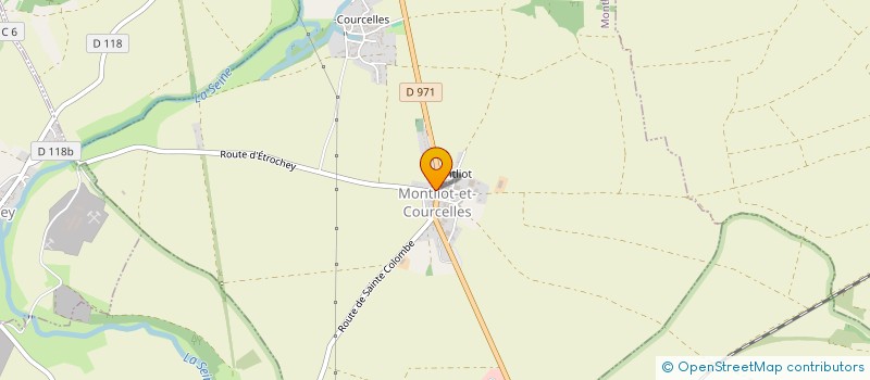 localisation de l'entreprise SCI DOLY  CHATILLON-SUR-SEINE