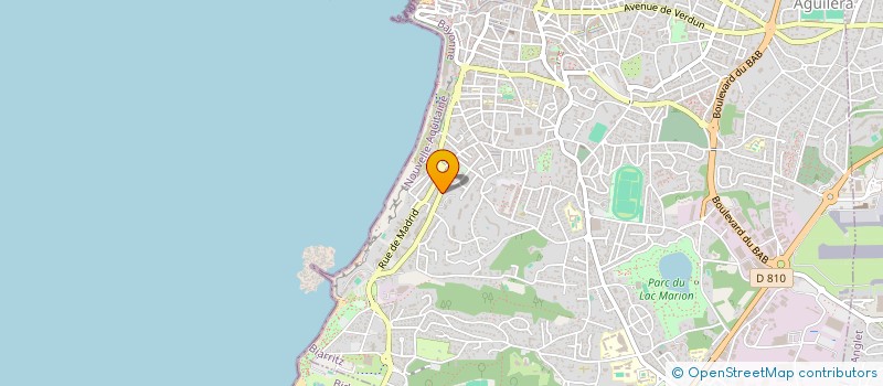 localisation de l'entreprise SCI DOLY à BIARRITZ