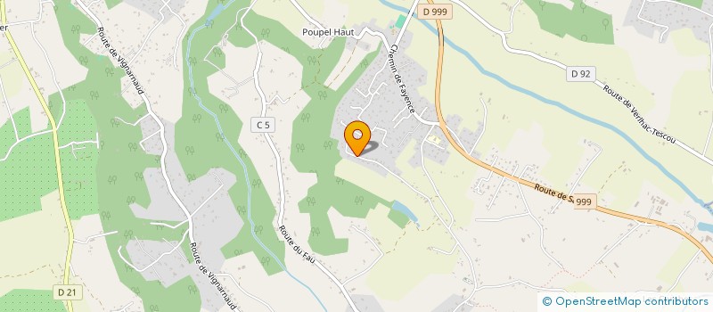 localisation de l'entreprise SCI DOLYIA  MONTAUBAN