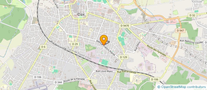 localisation de l'entreprise SCI DOM à DAX