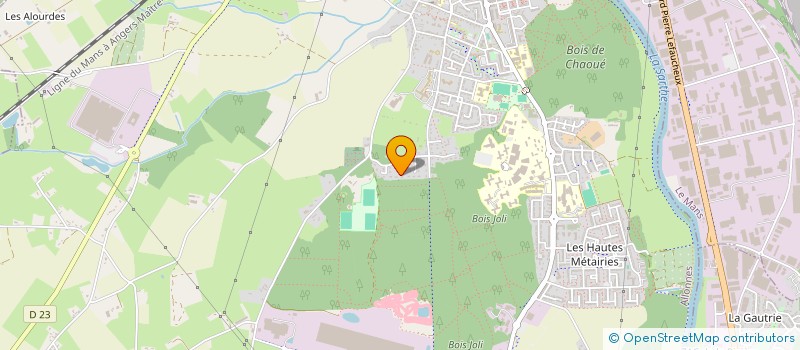 localisation de l'entreprise SCI DOM  ALLONNES