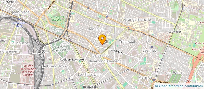 localisation de l'entreprise SCI DOM  LYON