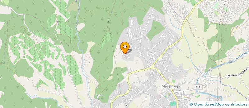 localisation de l'entreprise SCI DOM  PIERREVERT