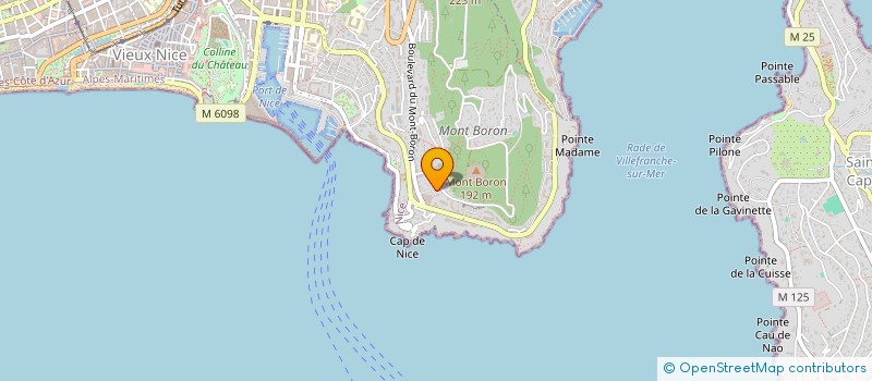localisation de l'entreprise SCI DOM  NICE