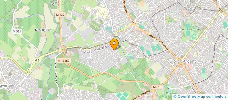 localisation de l'entreprise SCI DOM TOM  SAINT-JEAN-DE-VEDAS