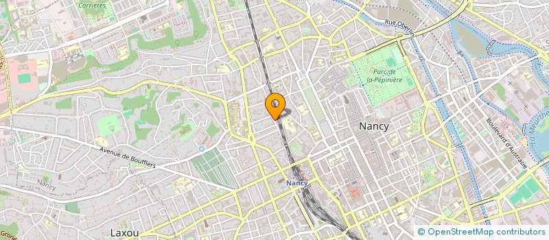 localisation de l'entreprise SCI DOM1  NANCY