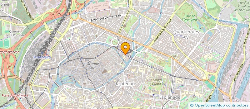 localisation de l'entreprise SCI DOMA  STRASBOURG