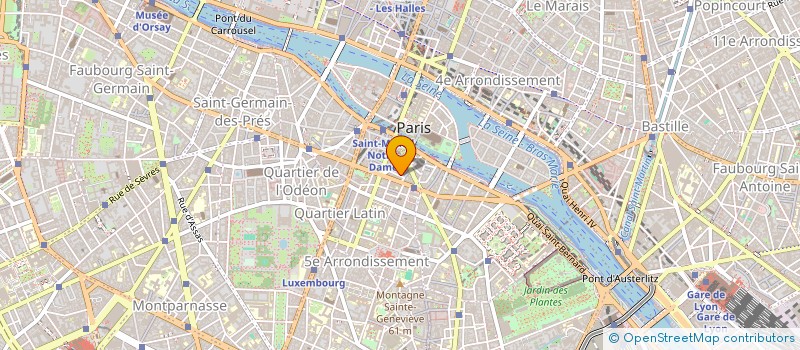 localisation de l'entreprise SCI DOMA  PARIS