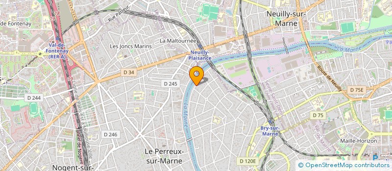 localisation de l'entreprise SCI DOMA CIEKALA  BRY-SUR-MARNE