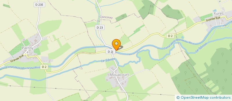 localisation de l'entreprise SCI DOMAINE AMELIE  ATHIENVILLE