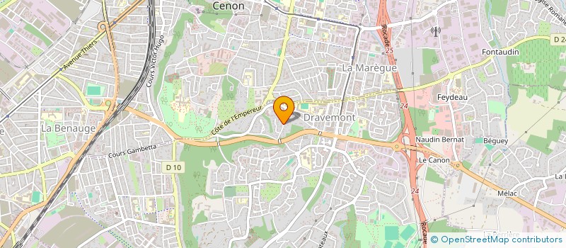 localisation de l'entreprise SCI DOMAINE BELLE COLLINE  FLOIRAC