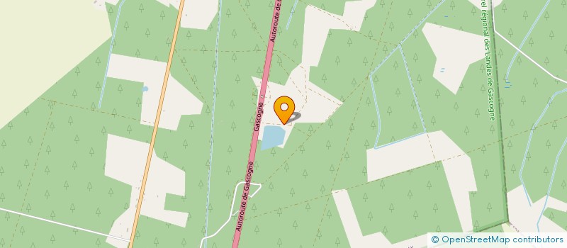 localisation de l'entreprise SCI DOMAINE DE CAZALIS  LUCMAU