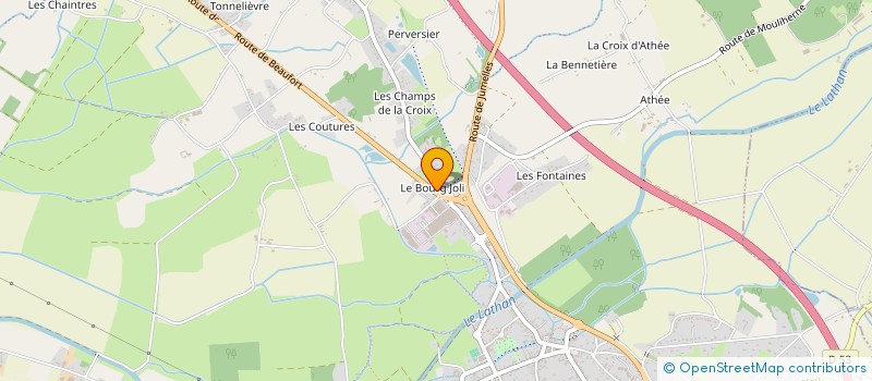 localisation de l'entreprise SCI DOMAINE DE COMBRES à GENNES-VAL-DE-LOIRE