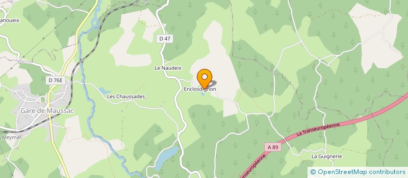 localisation de l'entreprise SCI DOMAINE DE FEIX  COMBRESSOL