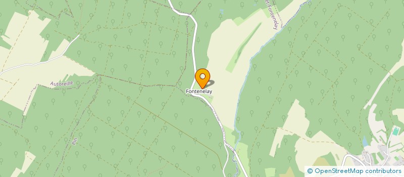 localisation de l'entreprise SCI DOMAINE DE FONTENELAY  GEZIER-ET-FONTENELAY