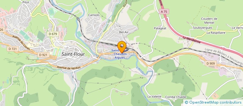 localisation de l'entreprise SCI DOMAINE DE FRAISSINET à SAINT-FLOUR