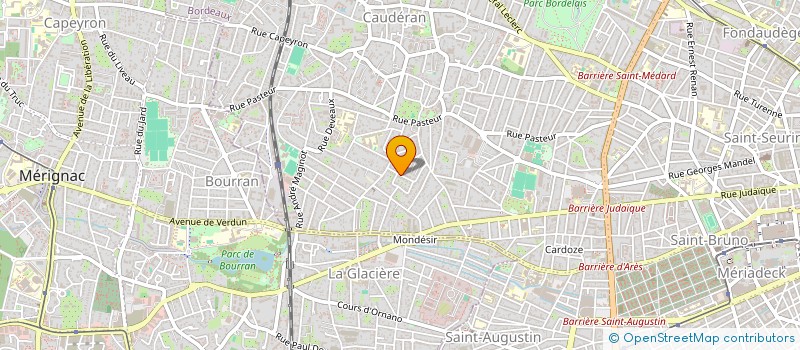 localisation de l'entreprise SCI DOMAINE DE FRANCE  BORDEAUX