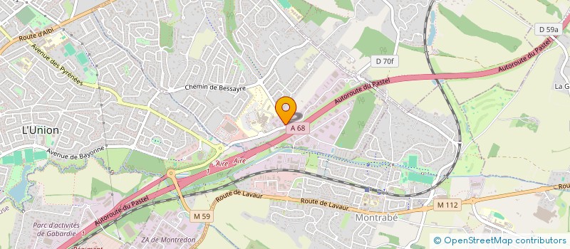 localisation de l'entreprise SCI DOMAINE DE L ESPITALET à SAINT-JEAN