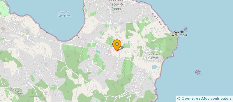 localisation de l'entreprise SCI DOMAINE DE LA BRAVADE à SAINT-TROPEZ