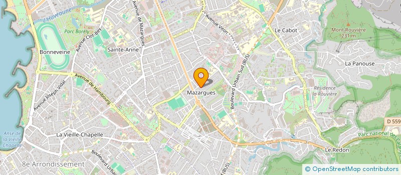 localisation de l'entreprise SCI DOMAINE DE LA GINESTE à MARSEILLE
