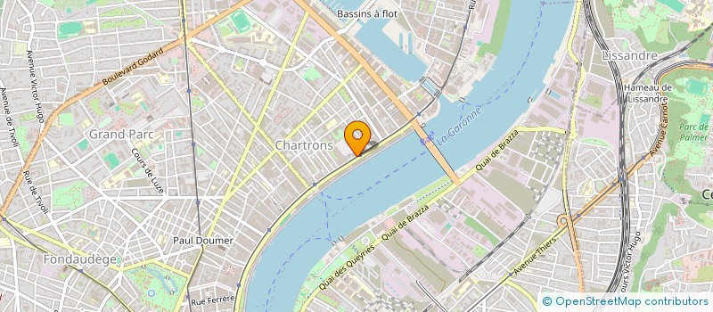 localisation de l'entreprise SCI DOMAINE DE LA GRAND VIGNE  BORDEAUX