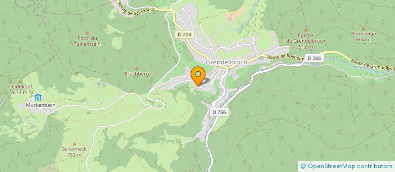 localisation de l'entreprise SCI DOMAINE DE LA MAGEL  GRENDELBRUCH