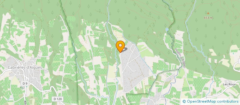 localisation de l'entreprise SCI DOMAINE DE LA MEYNARDIERE  LA MOTTE-D'AIGUES